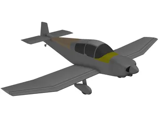 Jodel 1050 Sicile 3D Model preview