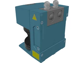 SICK Sensor 3D Model preview