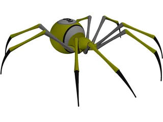 9ball Spider 3D Model preview
