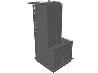 Fire Training Facility High Rise 3D Model preview