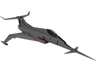 Angel Interceptor 3D Model preview