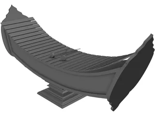 Khmer Music Tool 3D Model preview