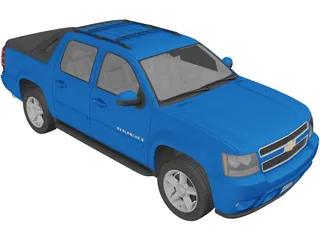 Chevrolet Avalanche (2010) 3D Model preview