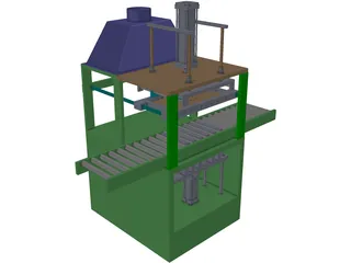 Heat Seal Machine 3D Model preview