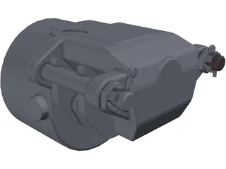 Knott Brake FSG110 3D Model preview