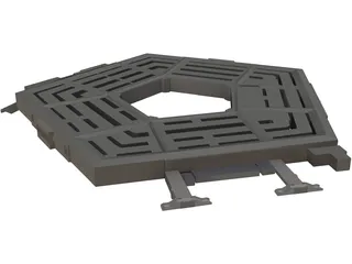 Pentagon 3D Model preview