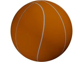 Basketball 3D Model preview