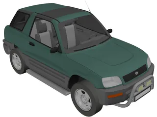 Toyota RAV4 (1994) 3D Model preview