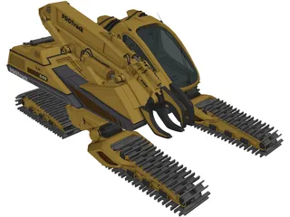 PROTrack 540 3D Model preview