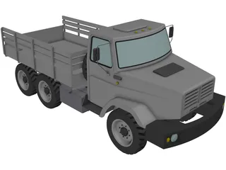 ZIL 433440 3D Model preview