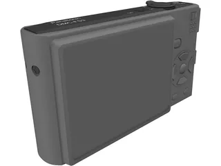 Panasonic Lumix DMC-FS3 3D Model preview