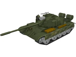 T-55AM2 3D Model preview