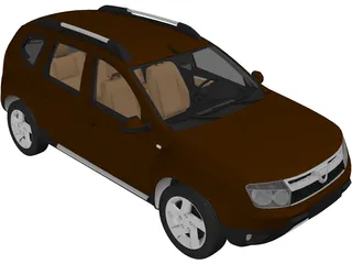 Renault (Dacia) Duster 3D Model preview