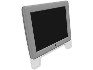 Apple iMac Monitor 3D Model preview