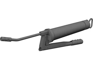 Grease Gun 3D Model preview