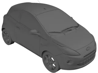 Ford Ka 3D Model preview