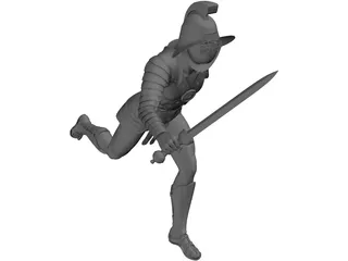 Gladiator 3D Model preview