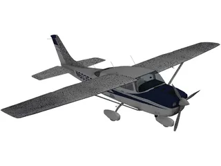 Cessna 206 Stationair 3D Model preview