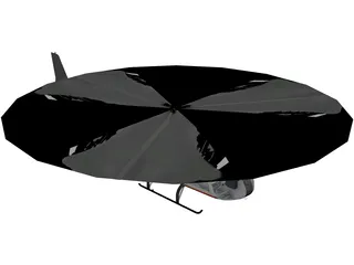 SA 342 Gazelle 3D Model preview