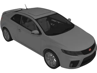 Kia Cerato Koup 3D Model preview