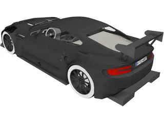 Aston Martin DBR9 3D Model preview