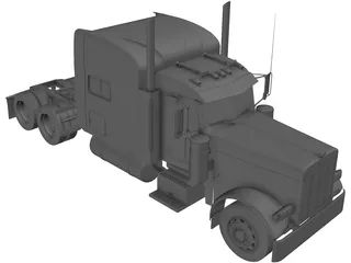 Peterbilt 3D Model preview