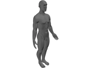 Man 3D Model preview