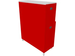 Tool Box 3D Model preview