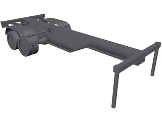 Trailer 3D Model preview
