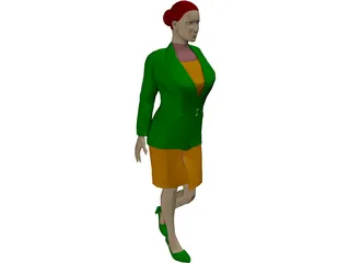 Woman 3D Model preview