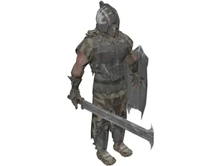 Orc Uruk 3D Model preview