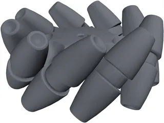 Mecanum Wheel 3D Model preview