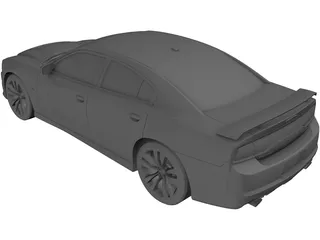 Dodge Charger SRT8 (2012) 3D Model preview