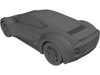 Saleen S5S Raptor 3D Model preview