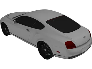 Bentley Continental SS (2010) 3D Model preview