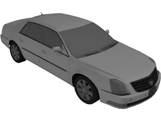 Cadillac DTS (2006) 3D Model preview
