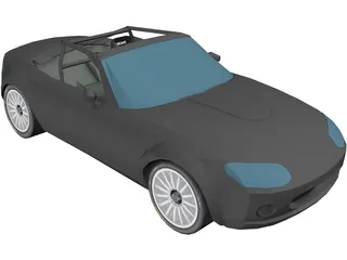 Mazda MX5 GTR 3D Model preview