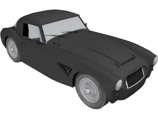 Austin Healey 3000 GT 3D Model preview