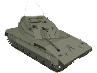 Merkava MK4 3D Model preview