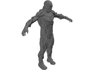 Nanosuit Crysis 3D Model preview