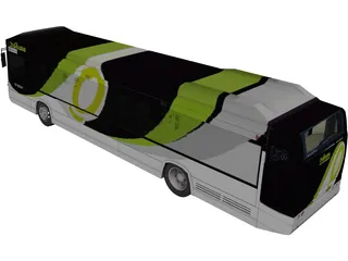 HeuliezBus GX 327 BHNS Chronoplus 3D Model preview