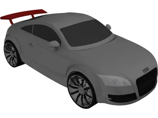 Audi TT 3D Model preview