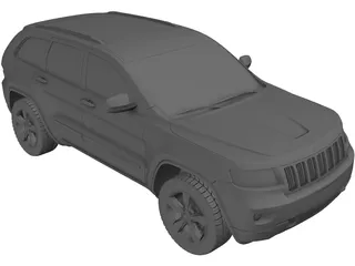 Jeep Grand Cherokee (2011) 3D Model preview