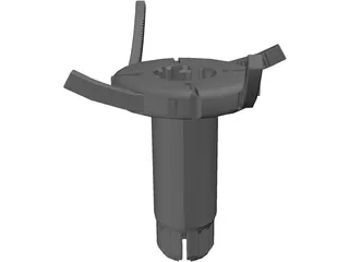 Depuy Pipeline Surgical Retractor 3D Model preview