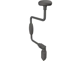 Stanley Ratchet Brace 3D Model preview