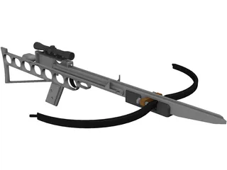 Crossbow 3D Model preview