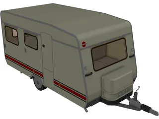 Camper 3D Model preview