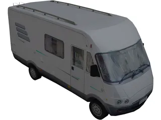 Mini-Bus 3D Model preview