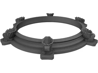 Fountain 3D Model preview