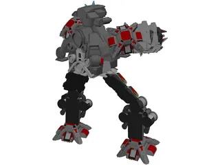 TerraTron 3D Model preview